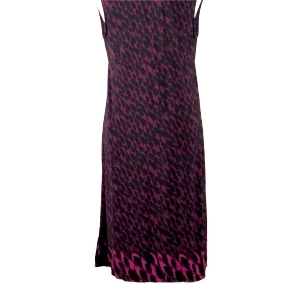 LIZ LANGE MATERNITY Sleeveless V-neck Stretchy Ombré Dress size M - Picture 4 of 7